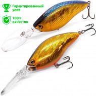 Воблер Kosadaka 3D Crank XD 65F (17.2г) HGBL Воблер Kosadaka 3D Crank XD 65F (17.2г) HGBL